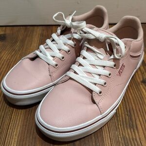 Pink Womens Old Skool Vans size 8.5 EUC